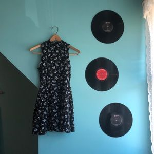 floral t-shirt dress